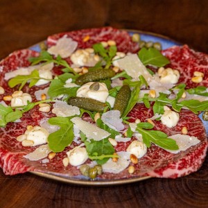 Japanese A5 Wagyu Carpaccio di bresaola