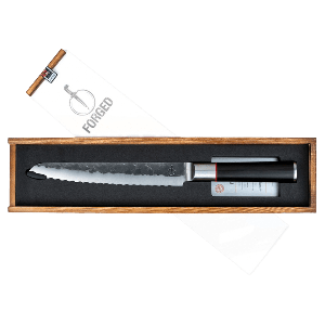 Forged Sebra Bread Knife