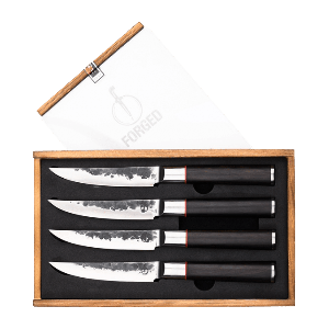 Forged Sebra steak knives