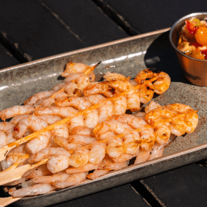 shrimp skewer