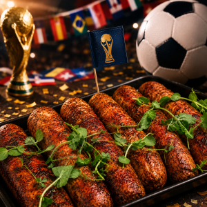 Choose your gift World Cup - Grillsausage Livar | Cheese (for grilling at home)