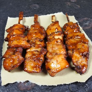 Pre-cooked Teriyaki Chicken Thigh Skewers
