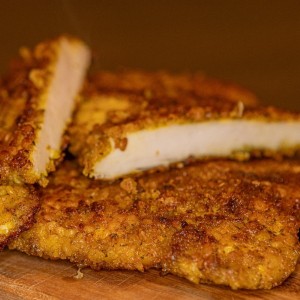 Crispy chicken schnitzel Free range