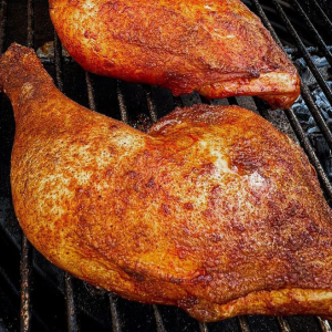 Free-range chicken legs