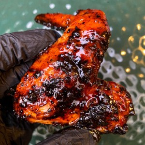 Free-range chicken wings