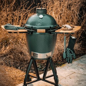 Big Green Egg Medium + IntEGGrated + Handler + Side planks