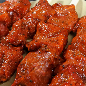 Ossenhaasspies espresso/black pepper Black Label Angus