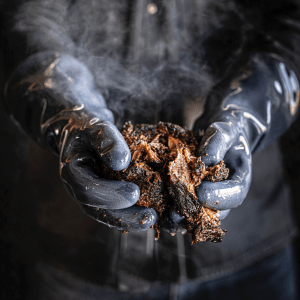 Holy smoke BBQ heat resistant silicone gloves