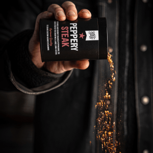 Holy smoke BBQ peppery steak seasoning