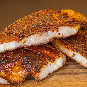 Seasoned pork belly slices without skin Livar