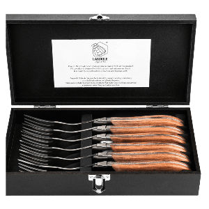 6 Laguiole Forks Rose
