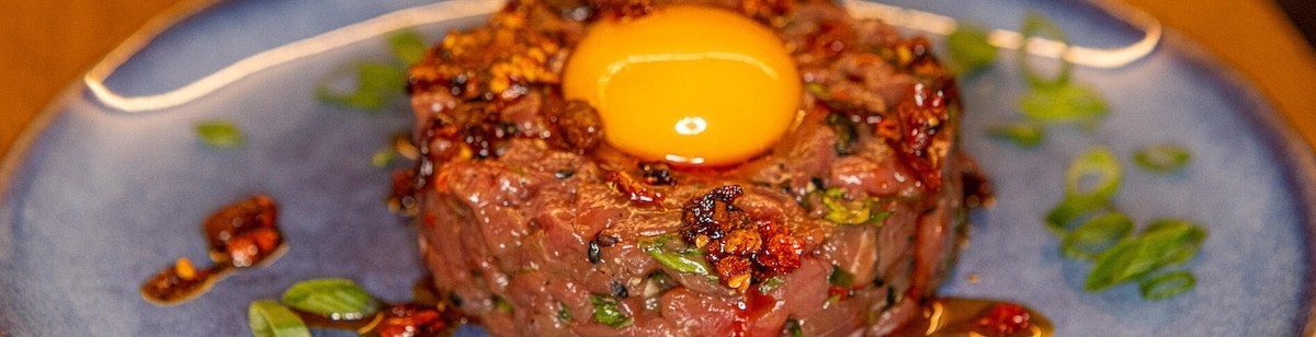 Japanese steak tartare with picanha