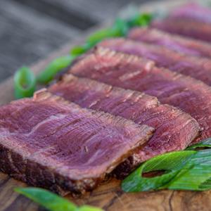 Beef tataki from the plancha