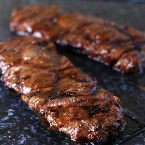 Korean marinated outside skirt steak
