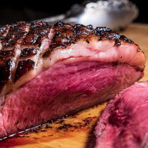 Picanha smoked on the BBQ