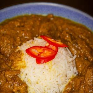 Authentic Indonesian rendang