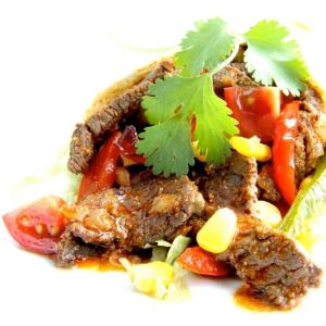 Tex Mex Tortillas with Skirt Steak (The Man With The Pan)