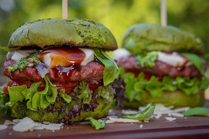 Italian Caprese Burger