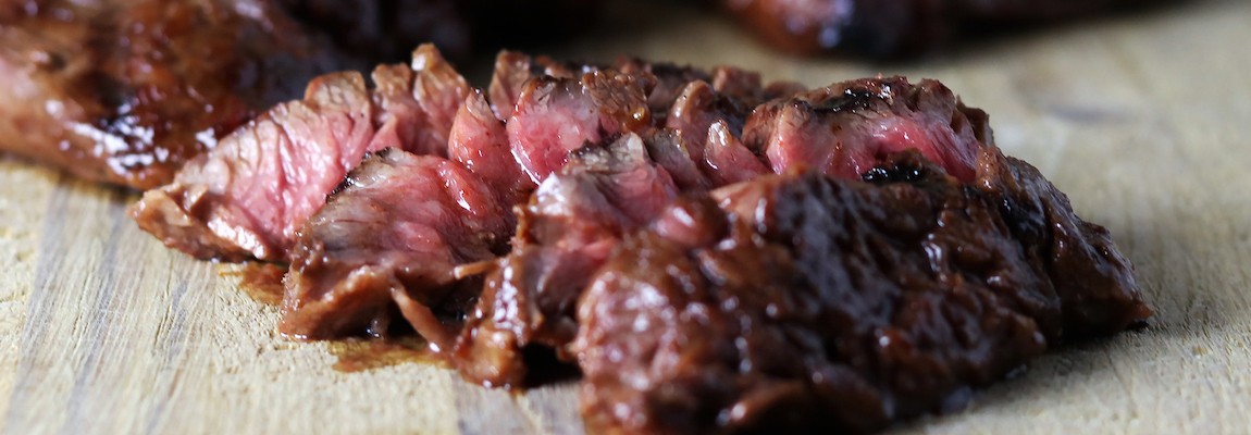 Korean marinated outside skirt steak